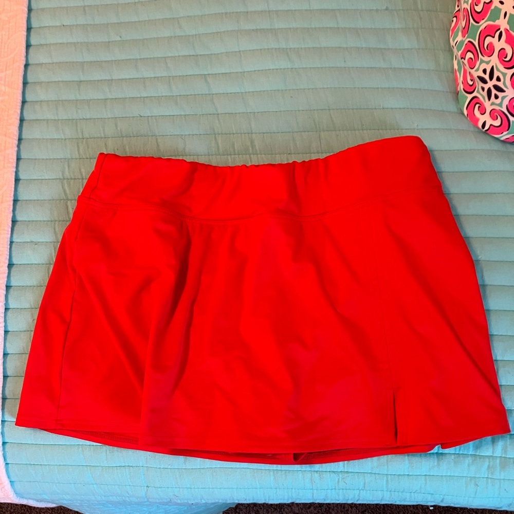 Lands' End Bold Orange swim bottom!